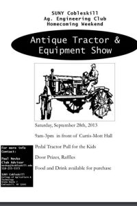 Antique Tractor and Equipment Show Image